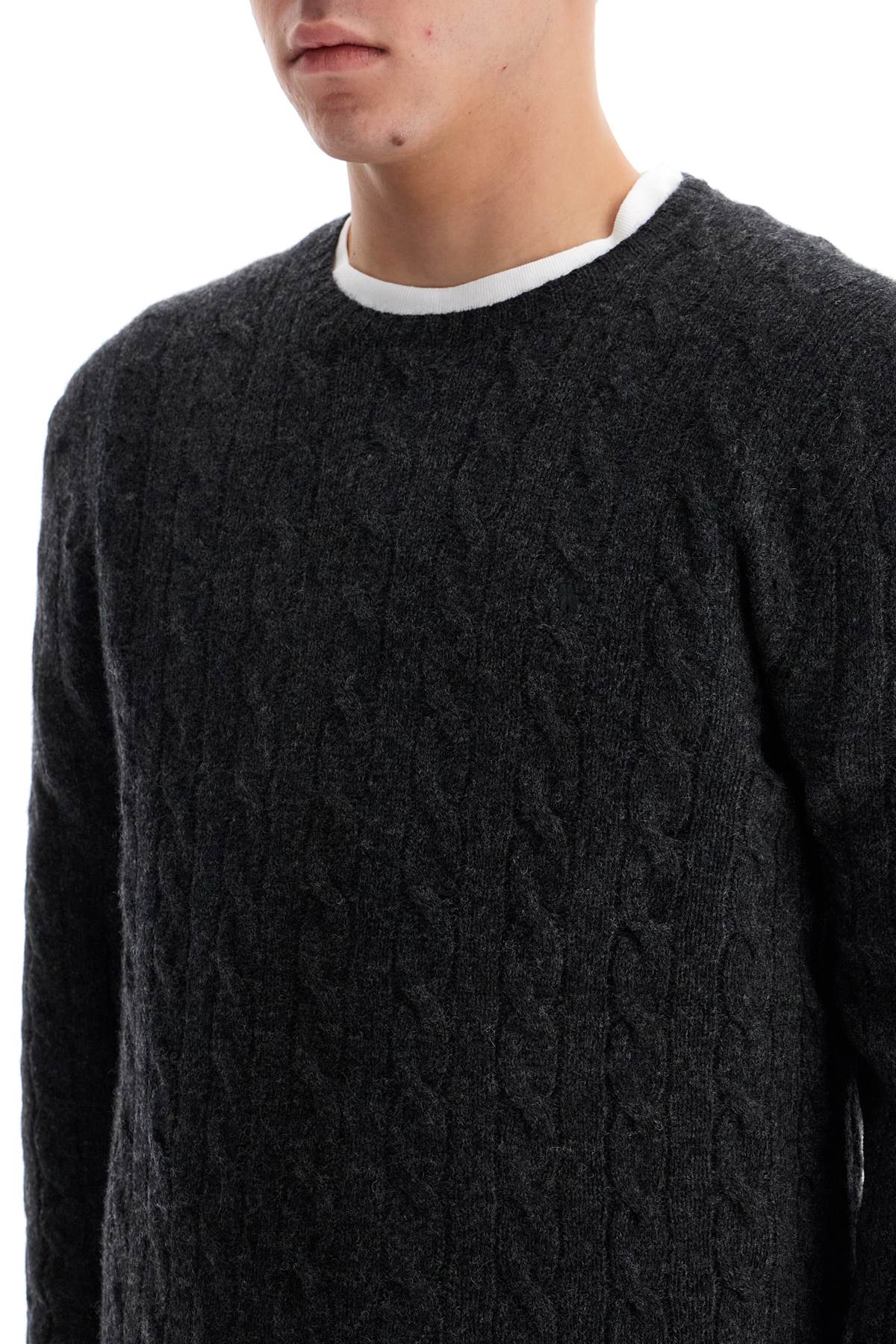 Polo Ralph Lauren Cable Knit Wool-Cashmere Sweater