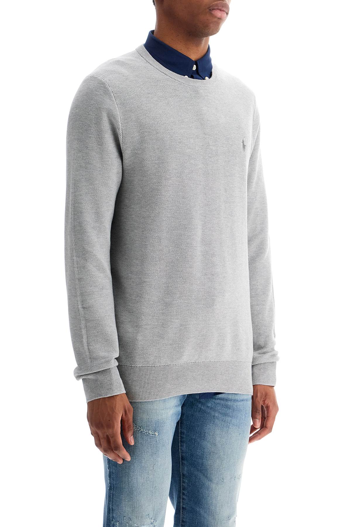 Polo Ralph Lauren Textured Cotton Pullover Sweater