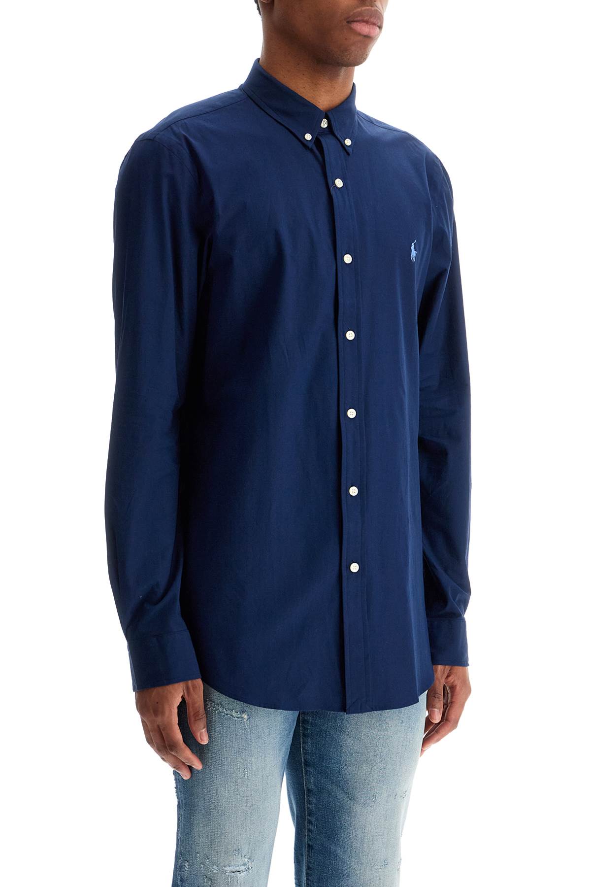 Polo Ralph Lauren Slim Fit Shirt In Stretch Poplin