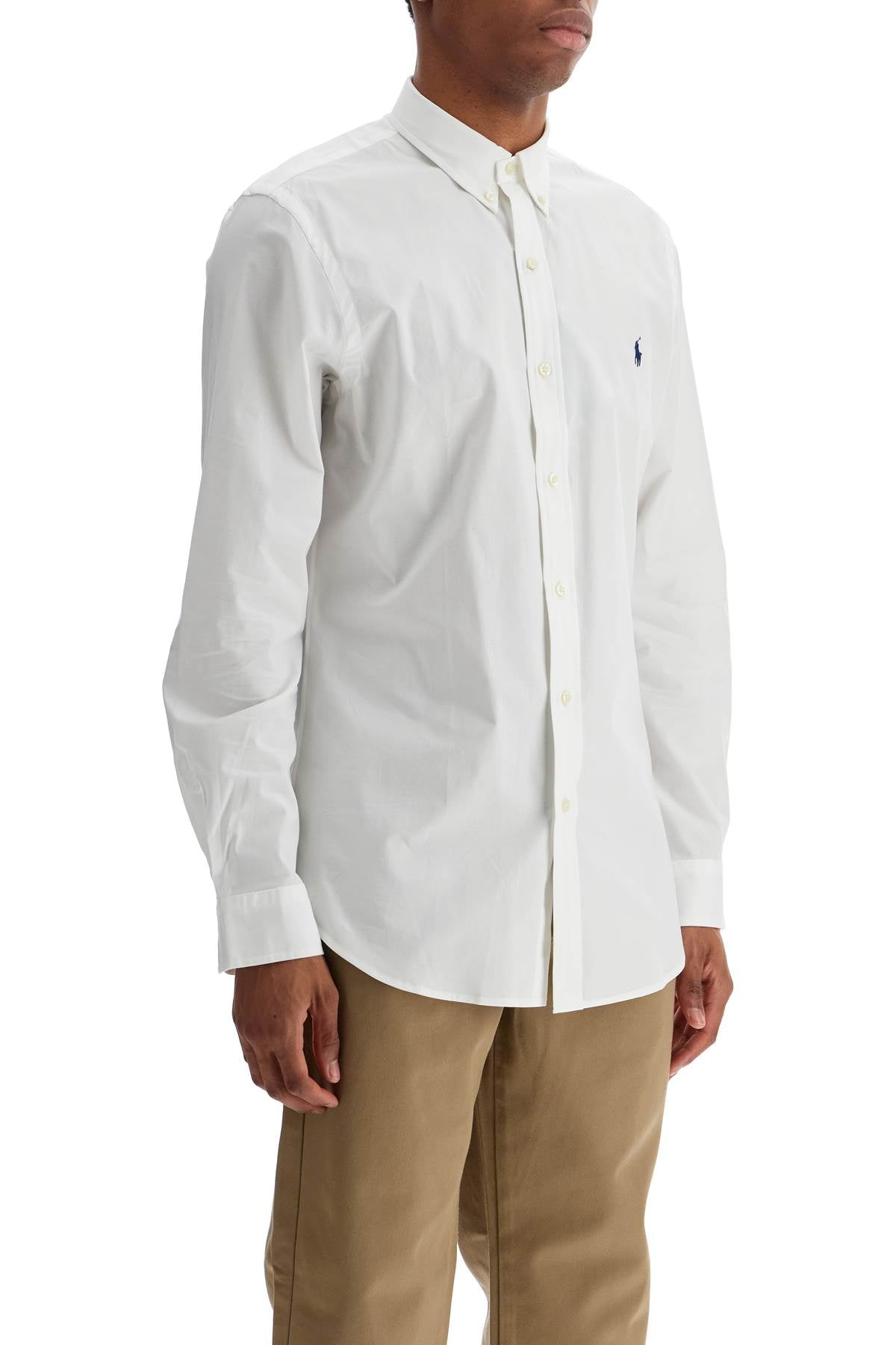 Polo Ralph Lauren Slim Fit Shirt In Stretch Poplin