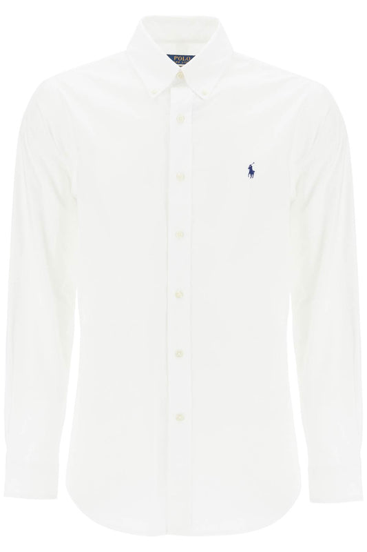 Polo Ralph Lauren Stretch Poplin Shirt For Men