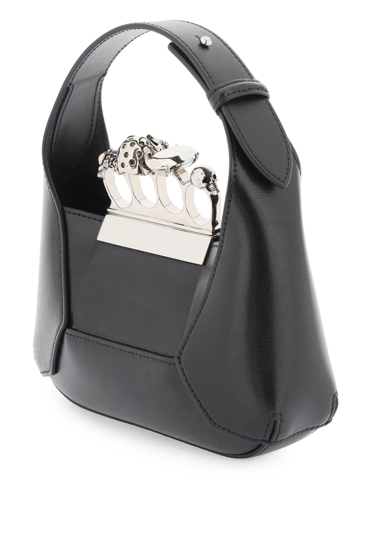 Alexander Mcqueen The Jewelled Hobo Mini Bag