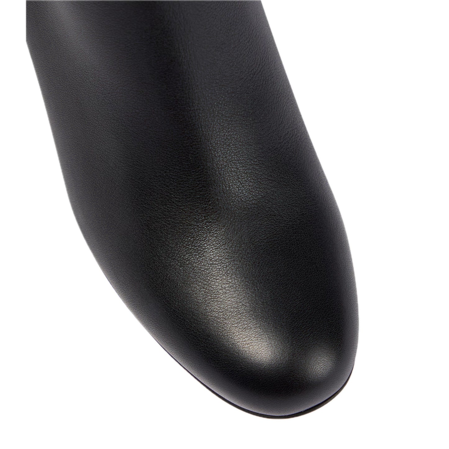 NWT Christian Louboutin Black Jane Booty 85 Calf Leather Ankle Boots 35