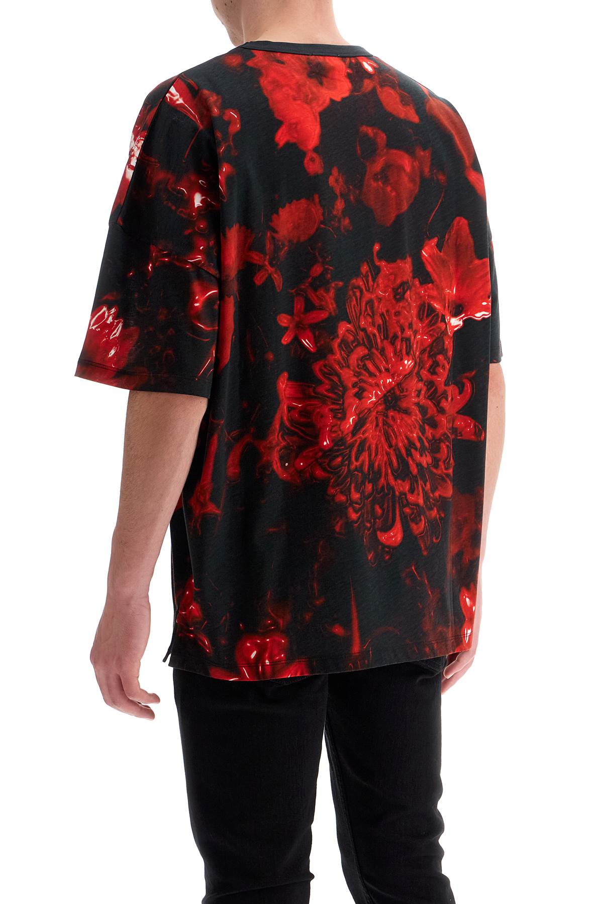 Alexander Mcqueen Oversized Printed T