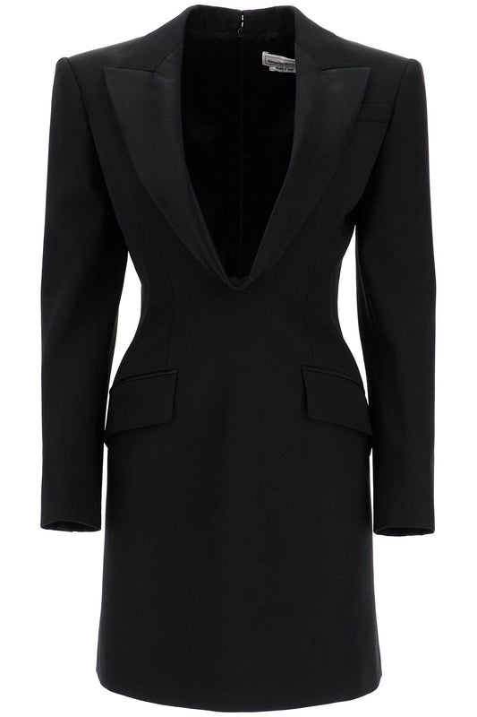 Alexander Mcqueen Jacket-Style Mini Dress