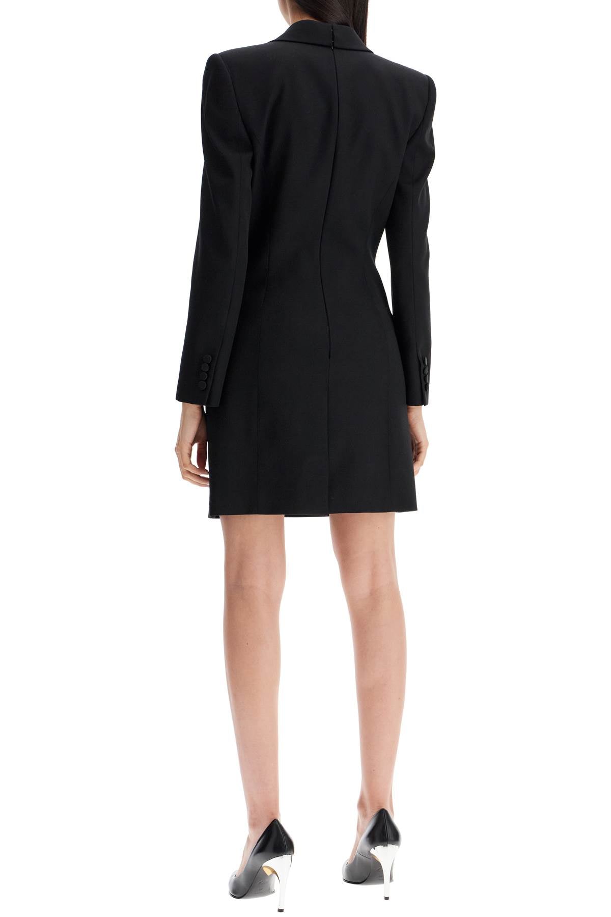 Alexander Mcqueen Jacket-Style Mini Dress