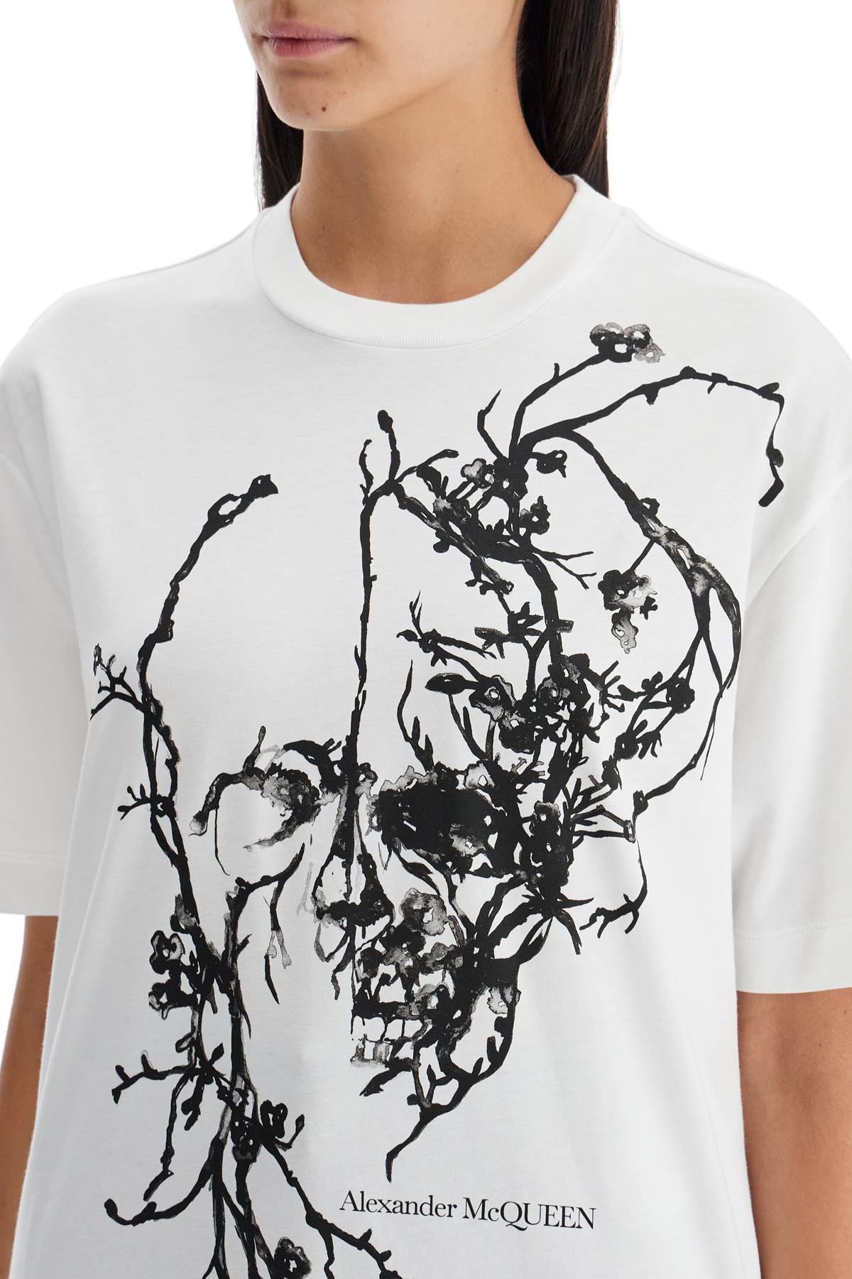 Alexander Mcqueen Oversized Cherry Blossom