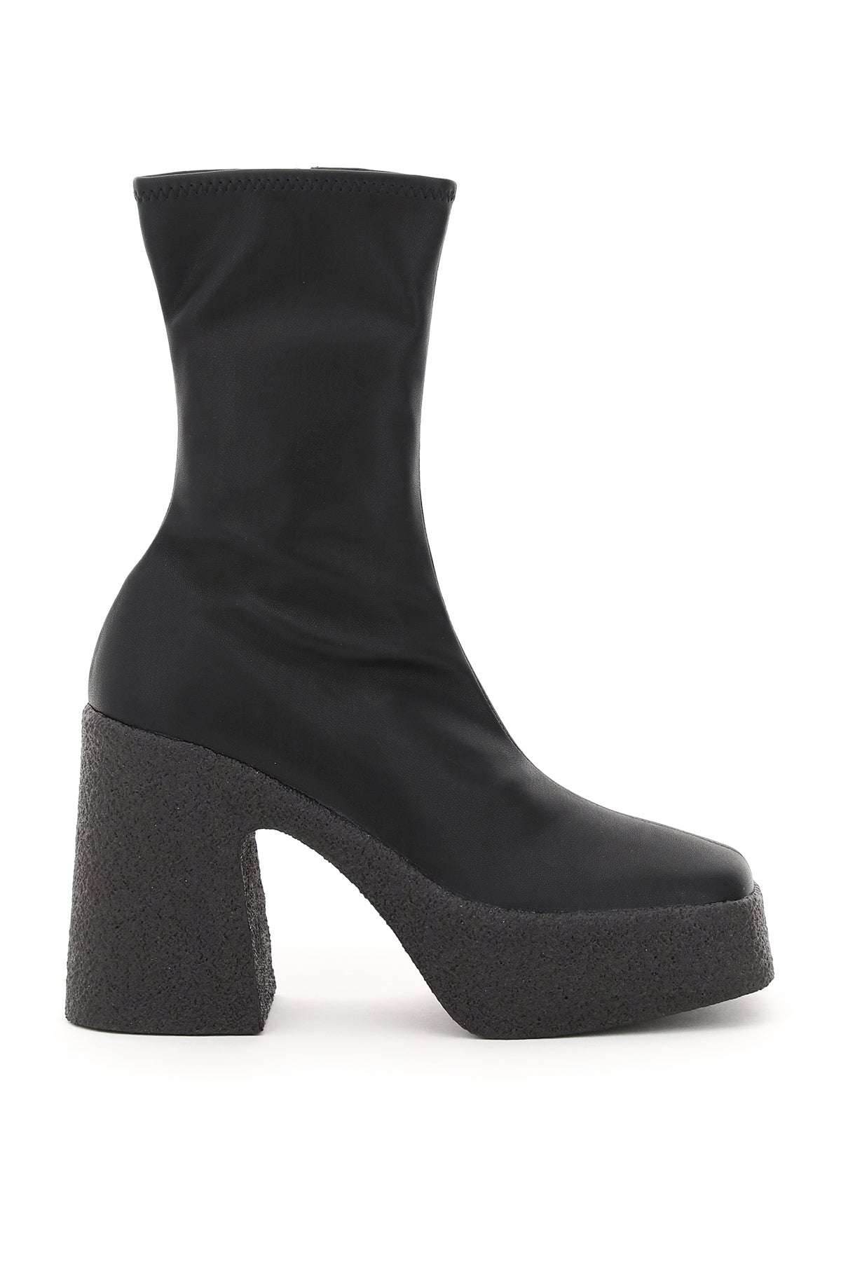 Stella Mccartney Thick Heel Stretch Boots