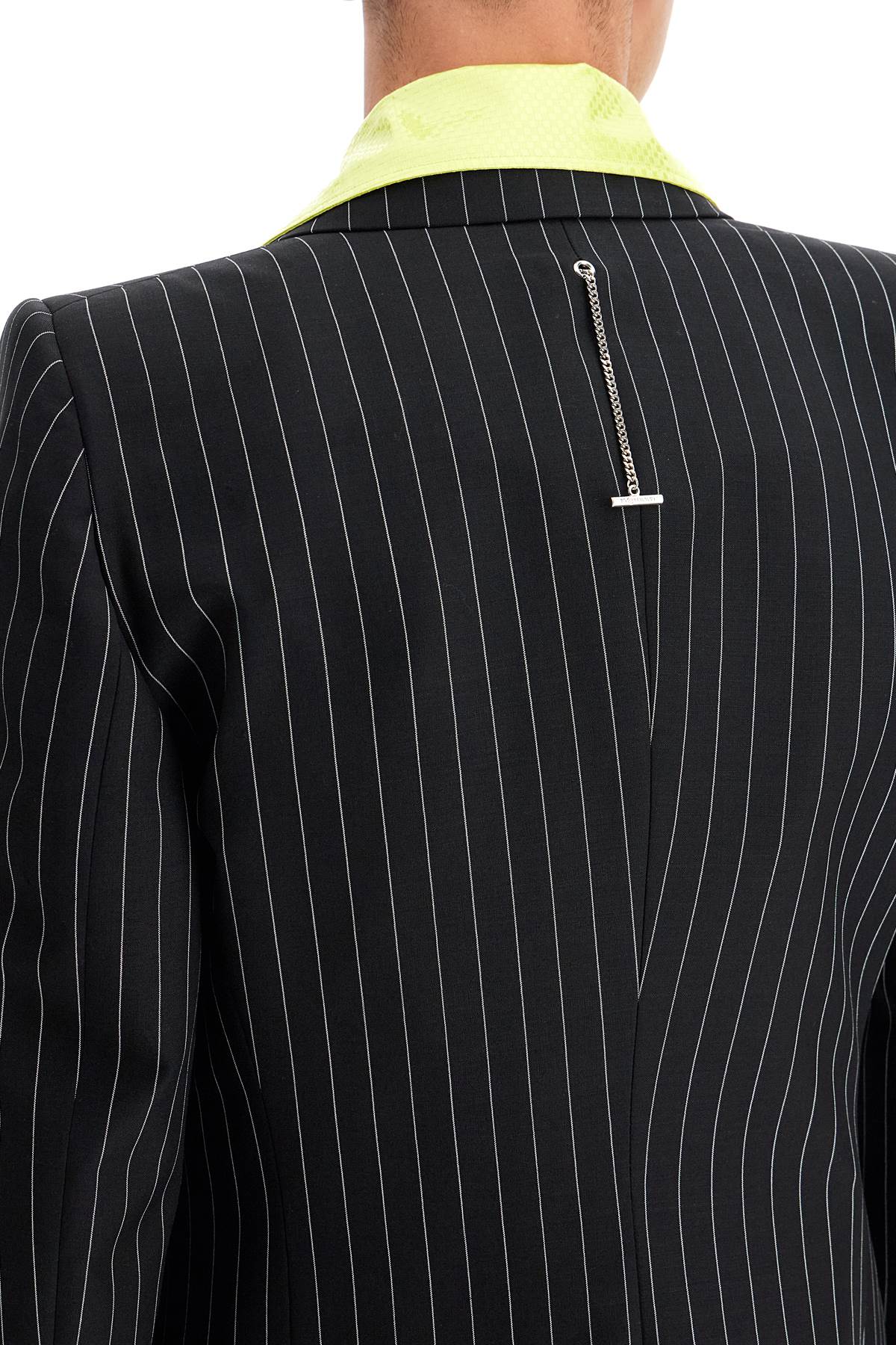 Alexander Mcqueen Striped Jacket With Voluminous