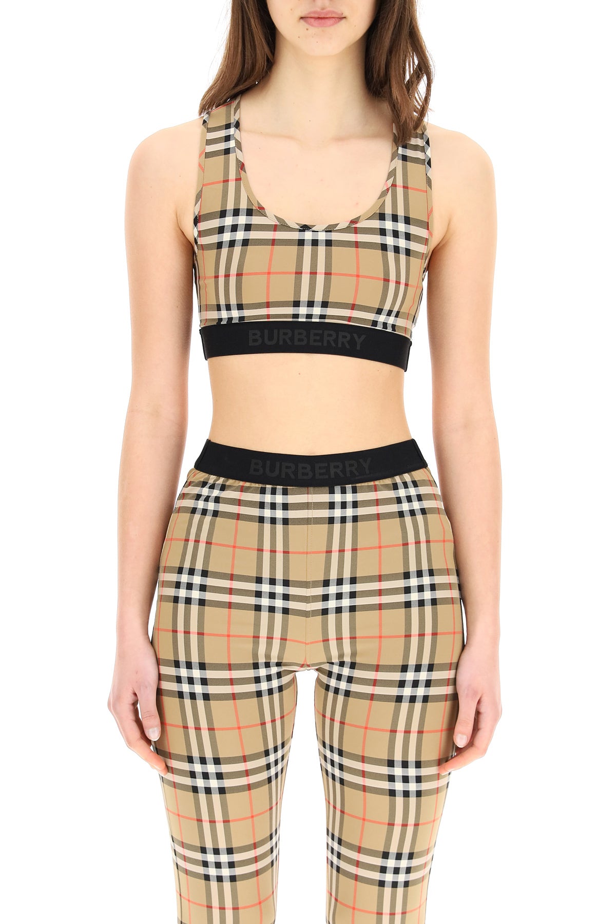 Burberry Dalby Check Sport Top