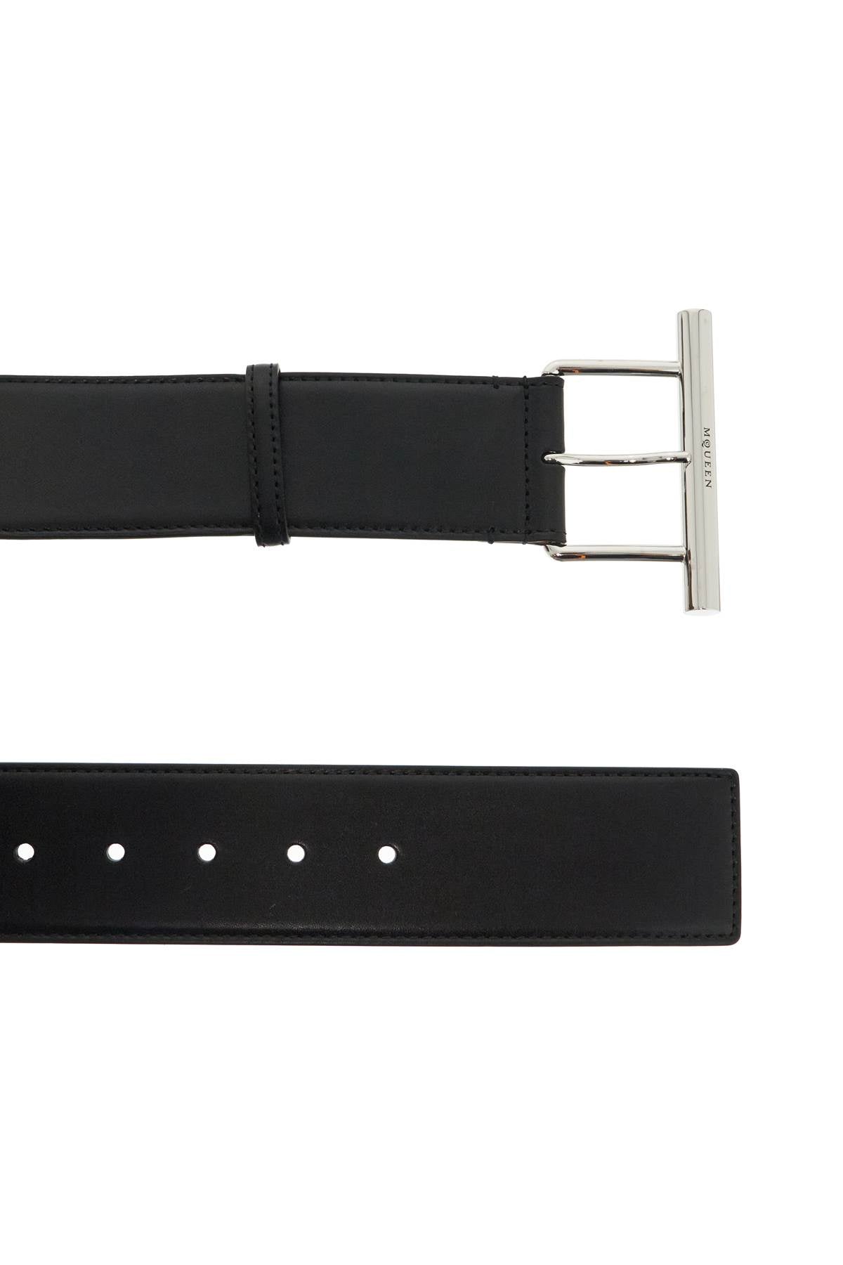 Alexander Mcqueen Cross-Bar Belt