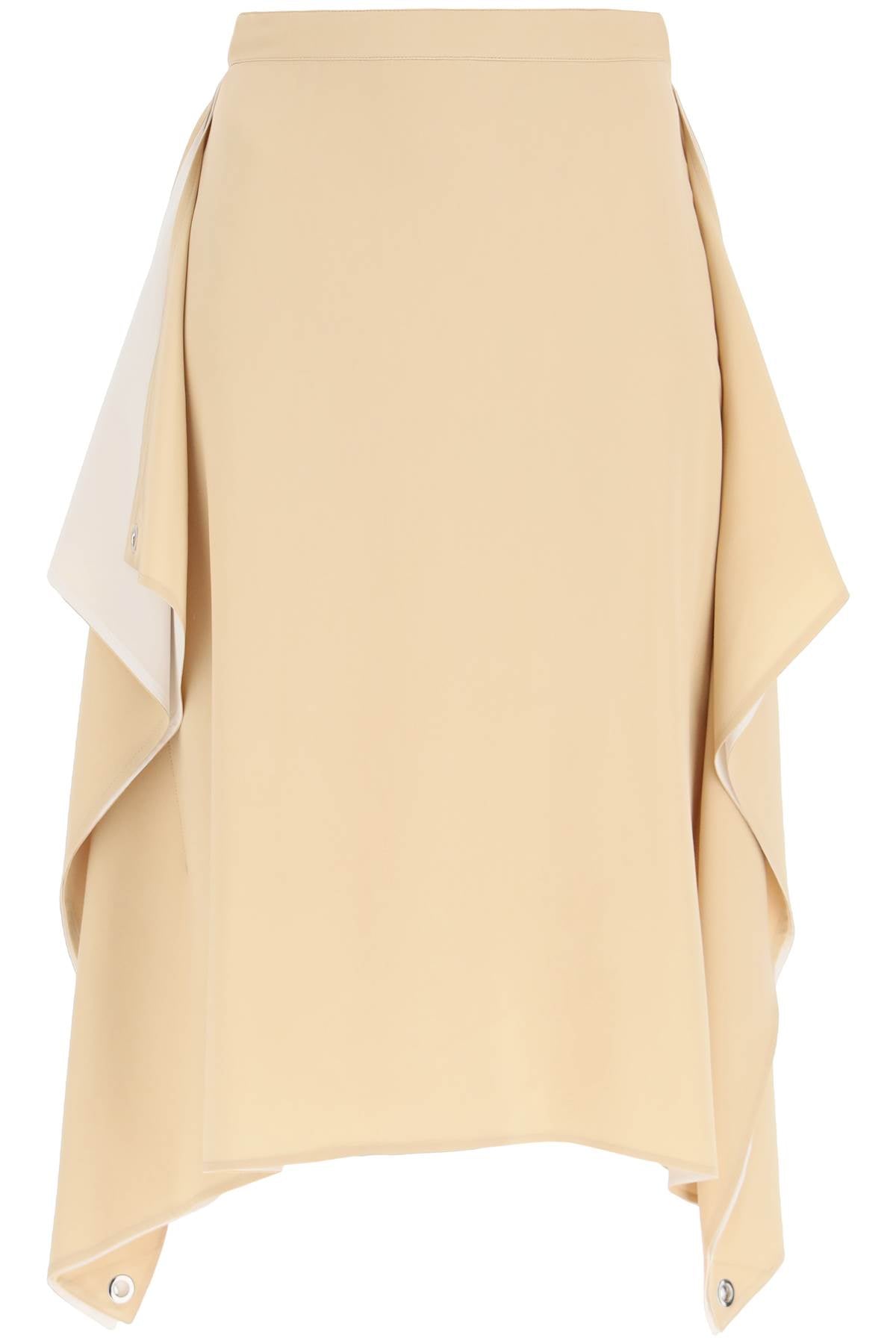 Burberry Thea Silk Midi Skirt