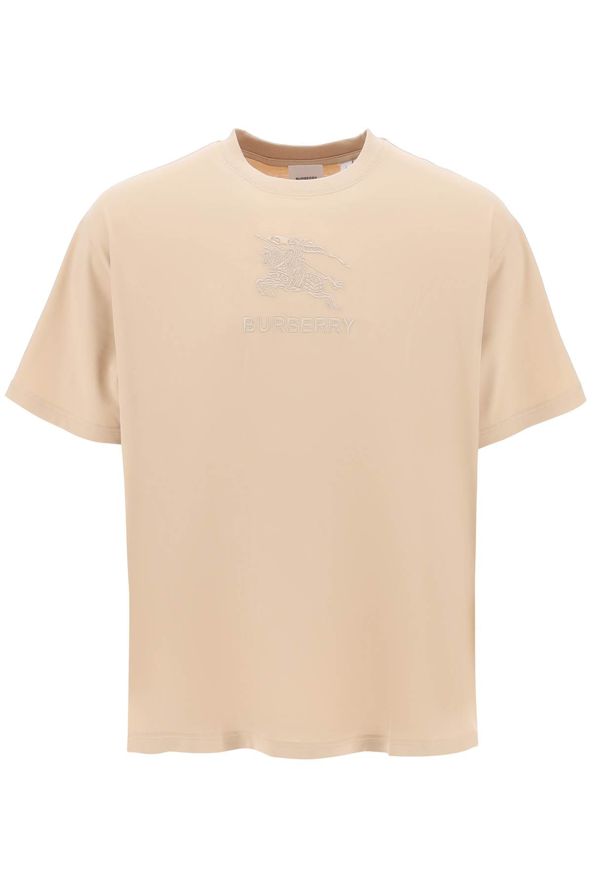 Burberry Tempah T-Shirt With Embroidered Ekd