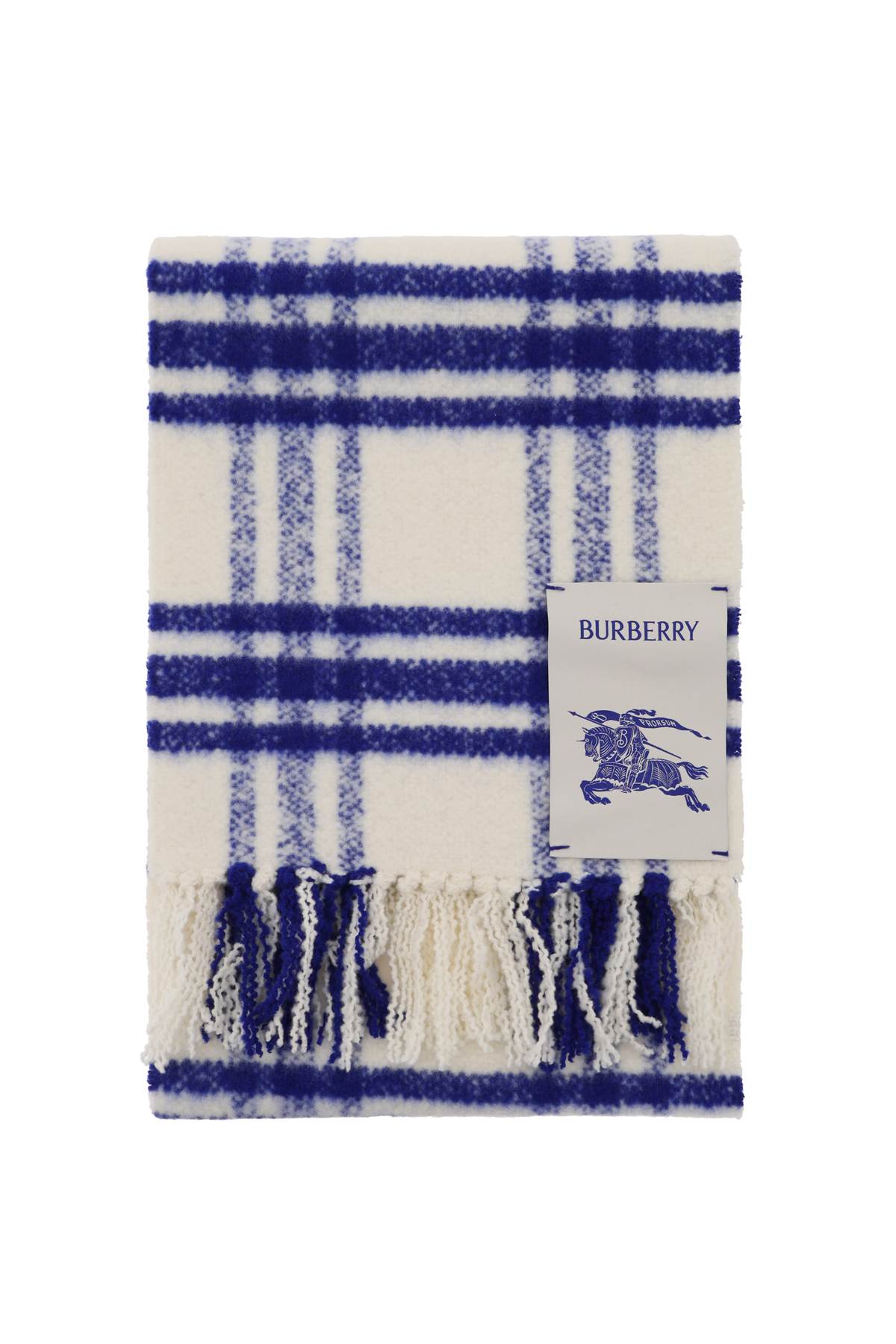 Burberry Check Wool Scarf