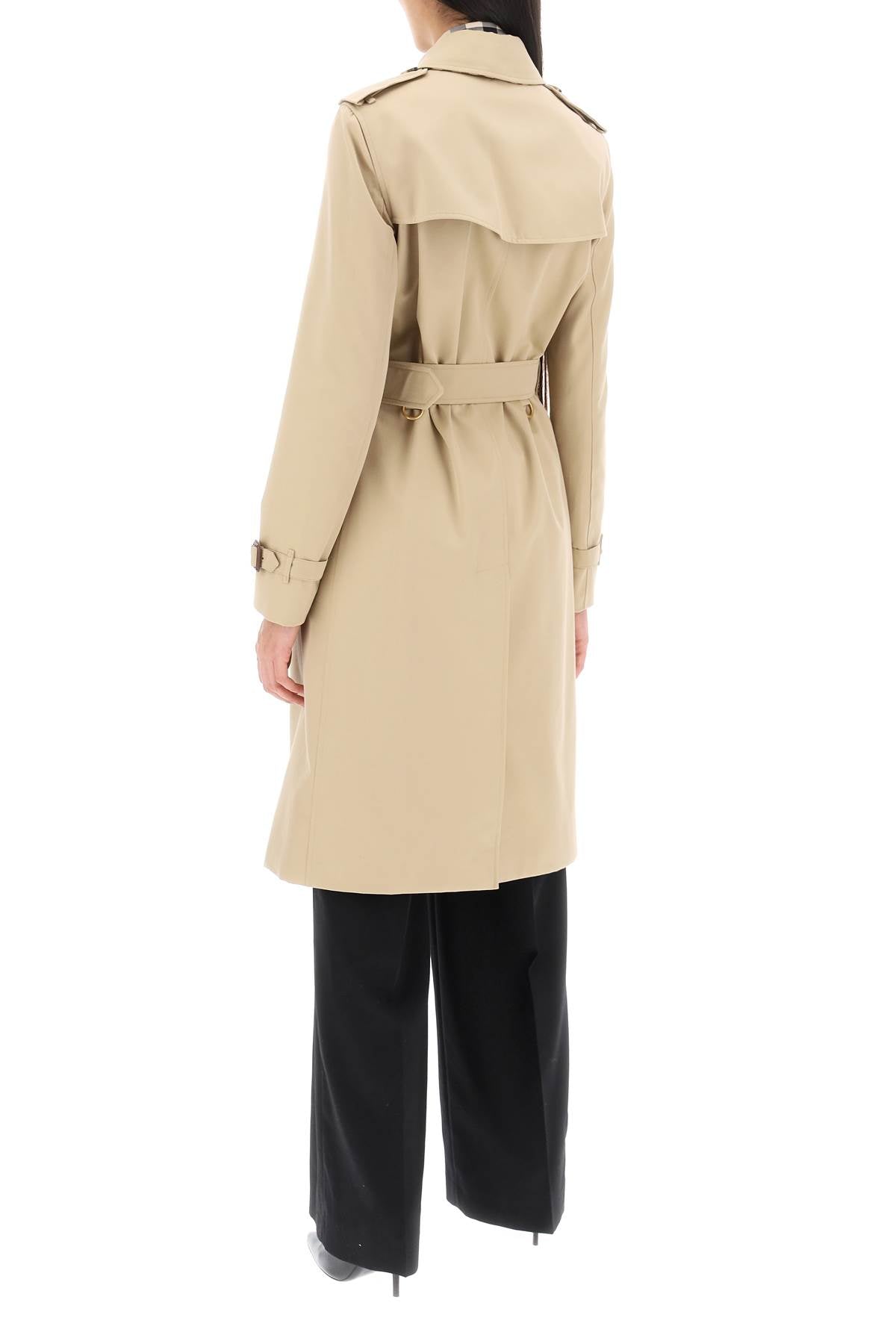 Burberry Long Kensington Heritage Trench Coat