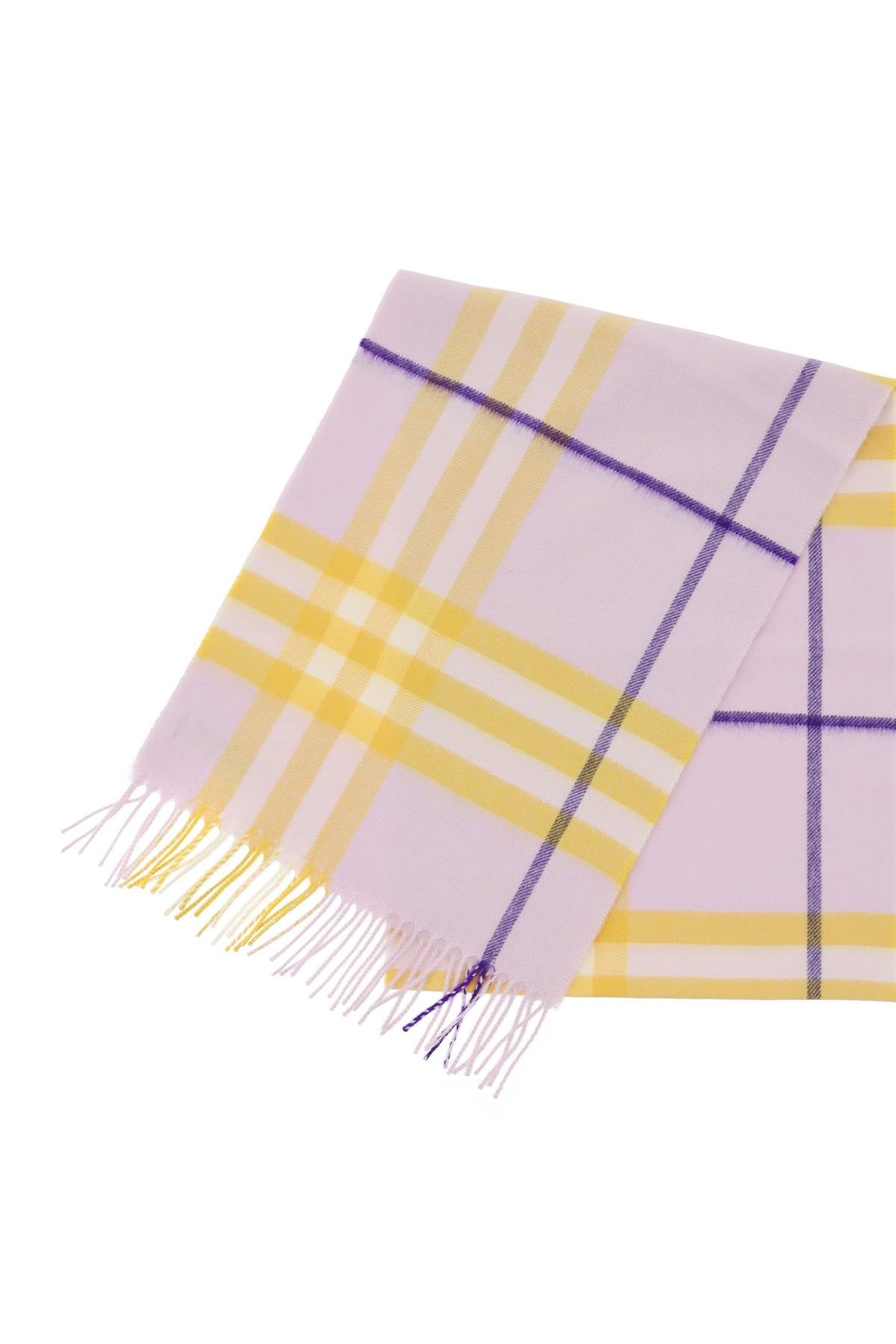 Burberry Check Cashmere Scarf