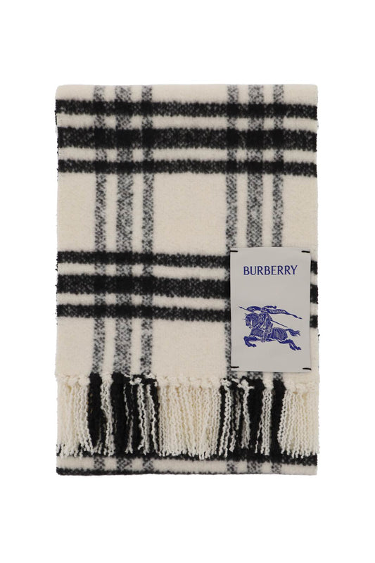 Burberry Check Wool Scarf