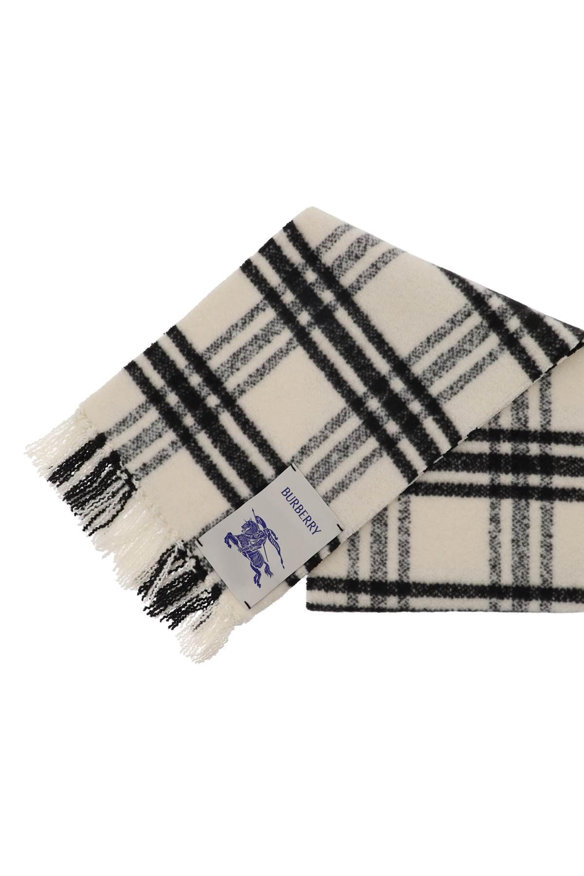 Burberry Check Wool Scarf