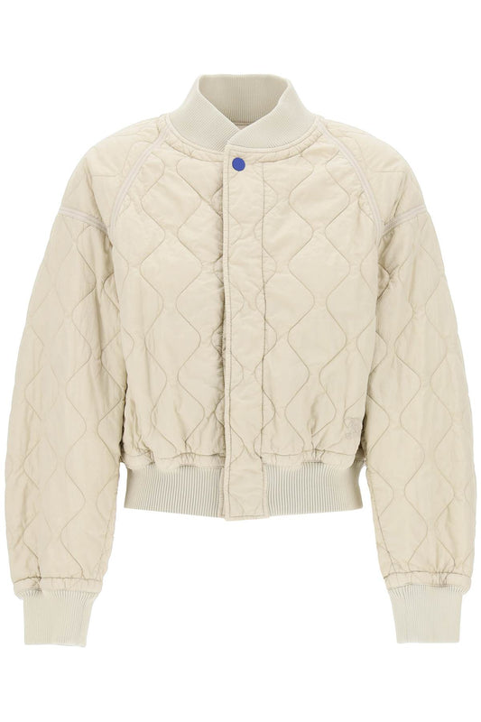 Burberry Quilted Bomber Jacket