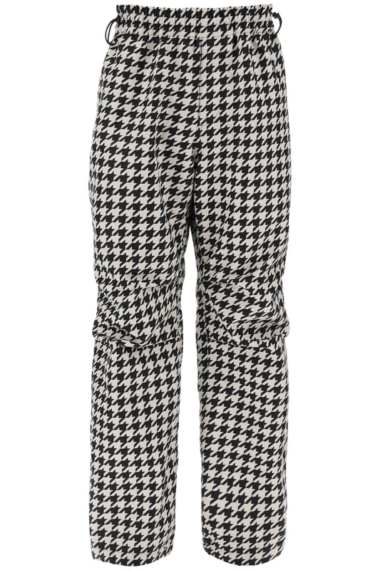 Burberry Workwear Pants In Houndstooth