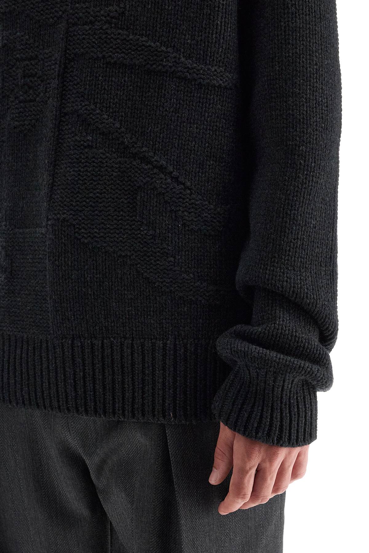 Burberry Cashmere Sweater With Ekd Design