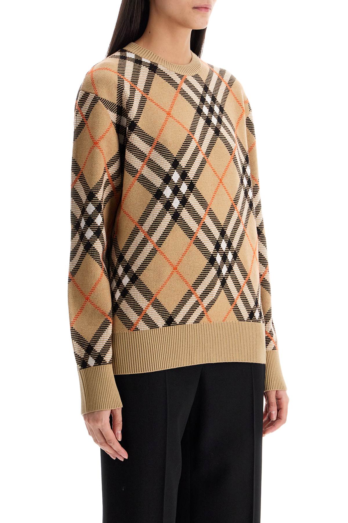 Burberry Ered Wool Pullover Sweater