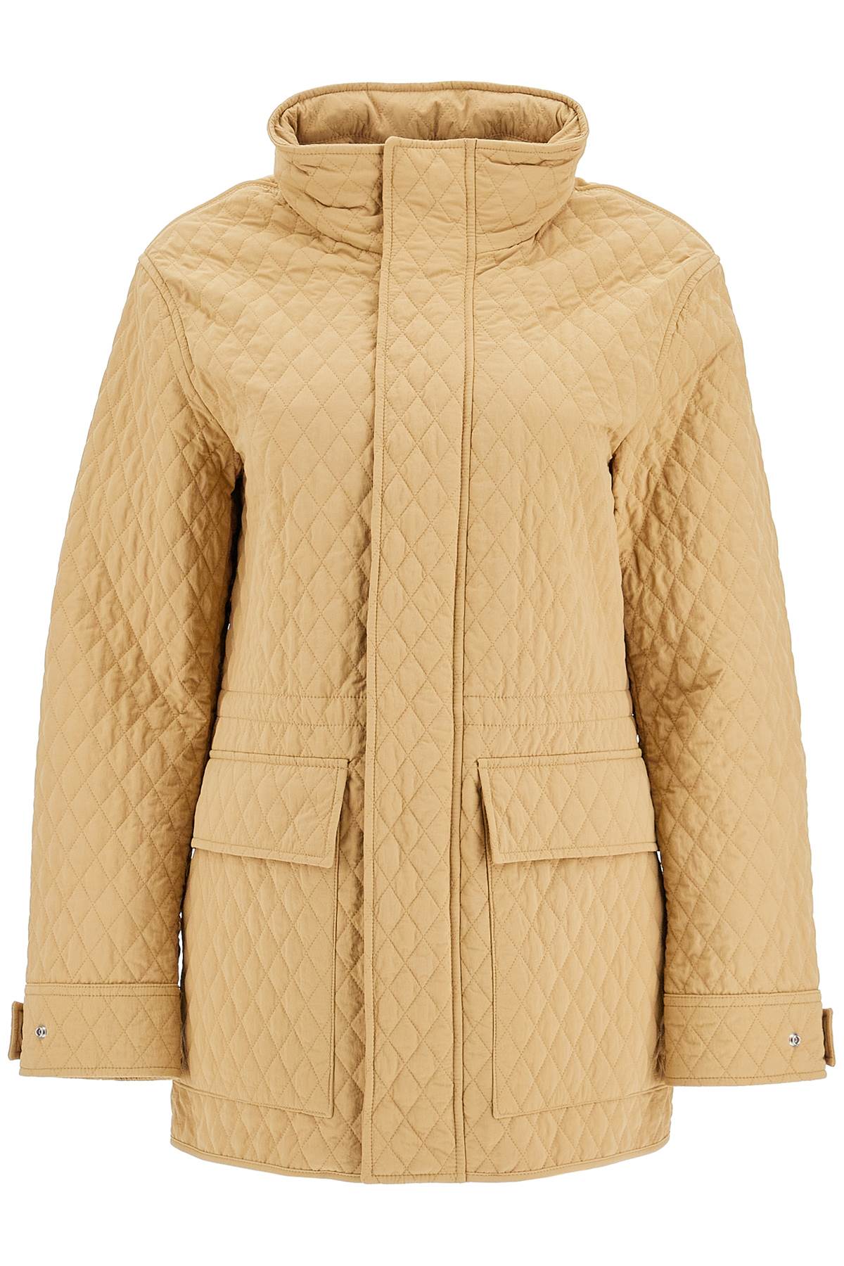 Burberry Quilted Jacket With Removable Hood