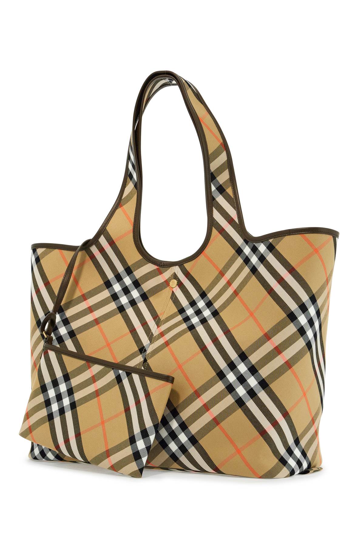 Burberry Ered\N\Nmedium Checkered Tote