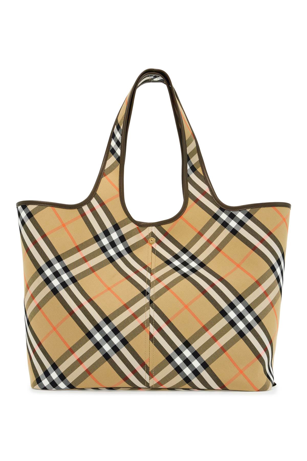 Burberry Ered\N\Nmedium Checkered Tote