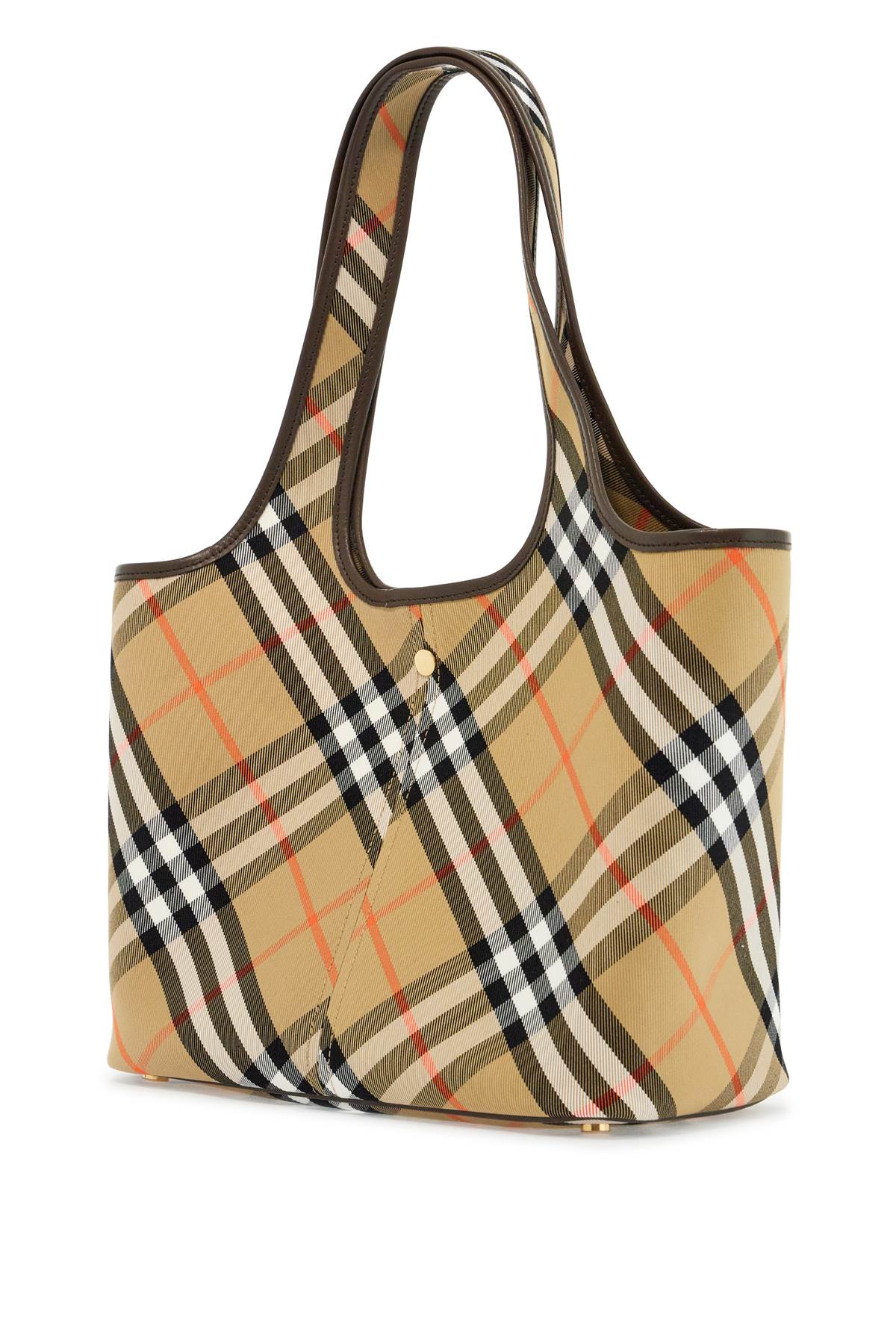 Burberry Ered\N\Nsmall Checkered Tote Bag