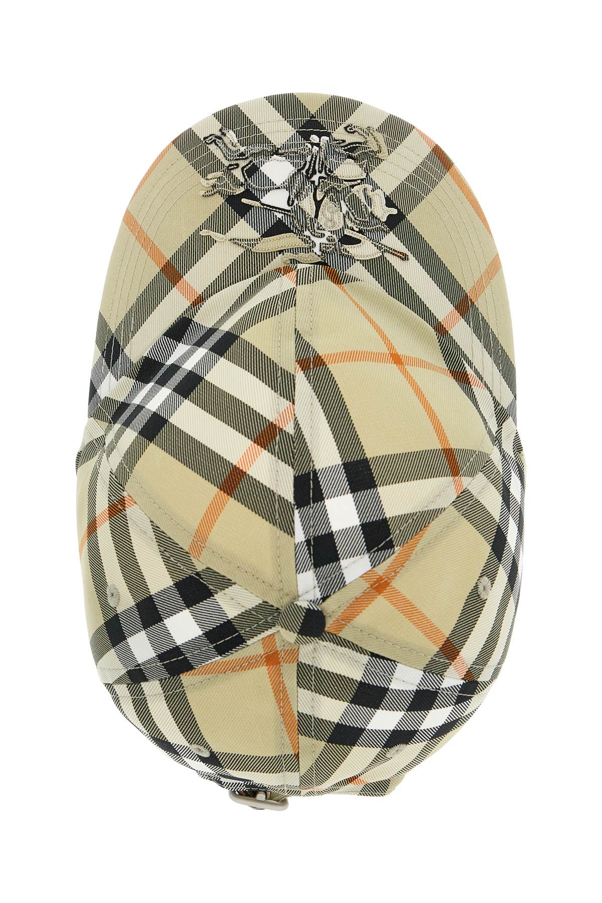 Burberry Ered  Checkered Baseball Cap