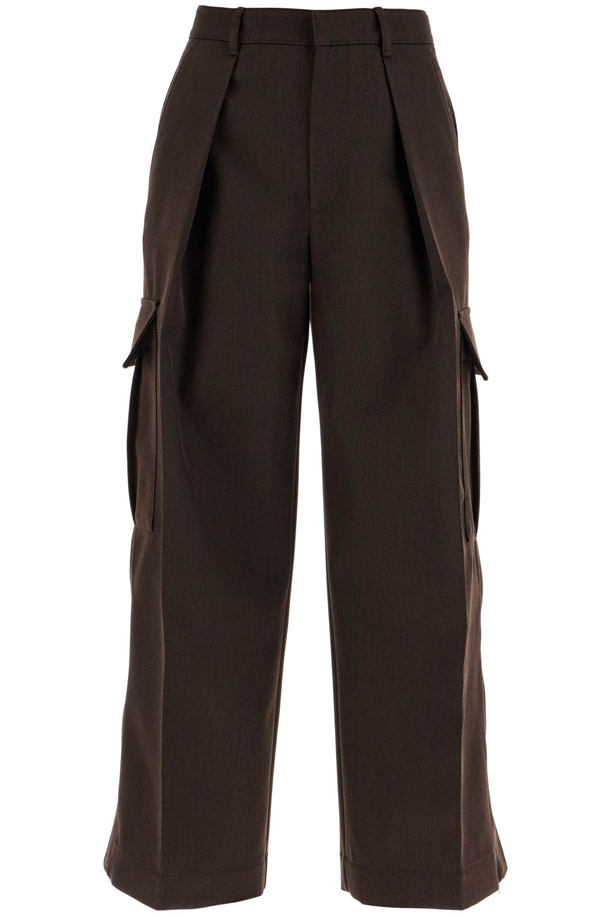 Burberry Wool Cargo Pants For Men