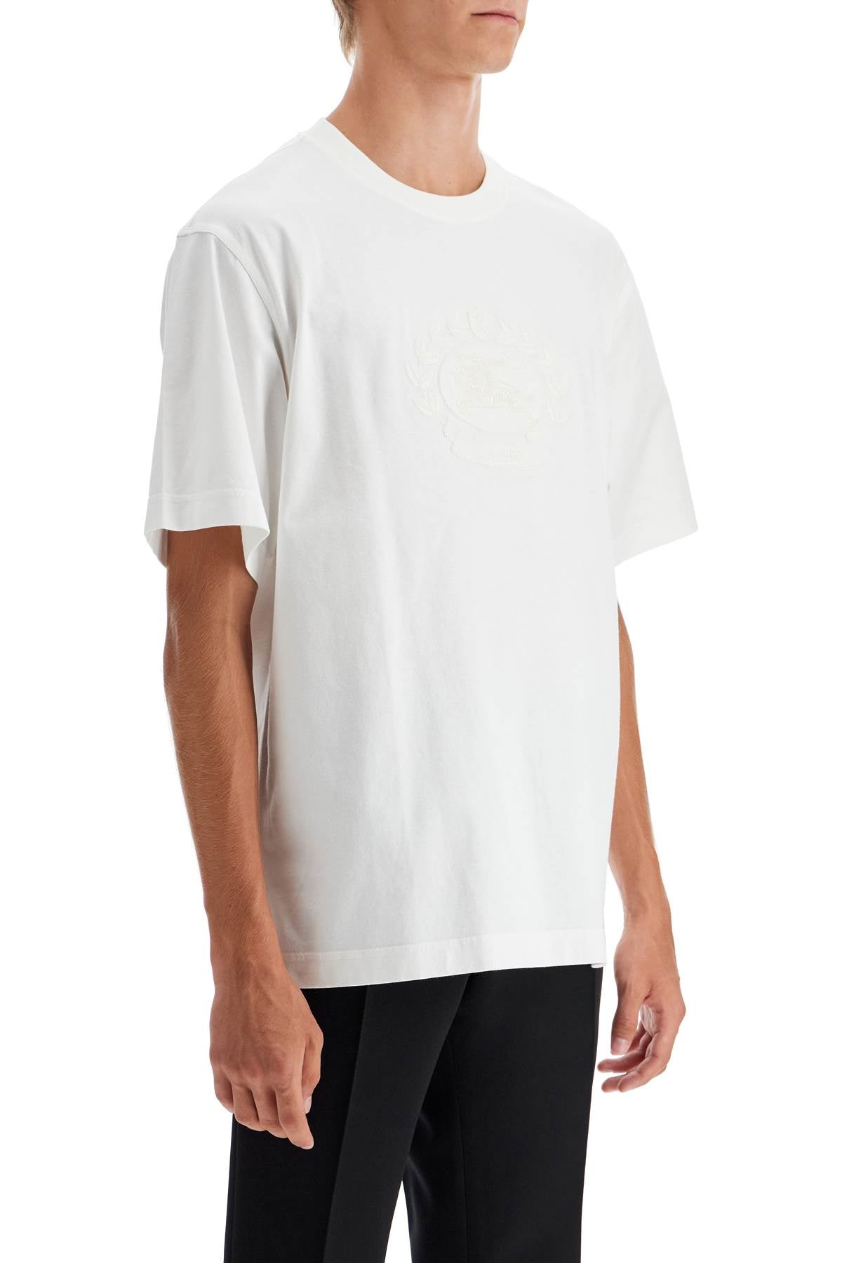 Burberry Ekd Embroidered T-Shirt