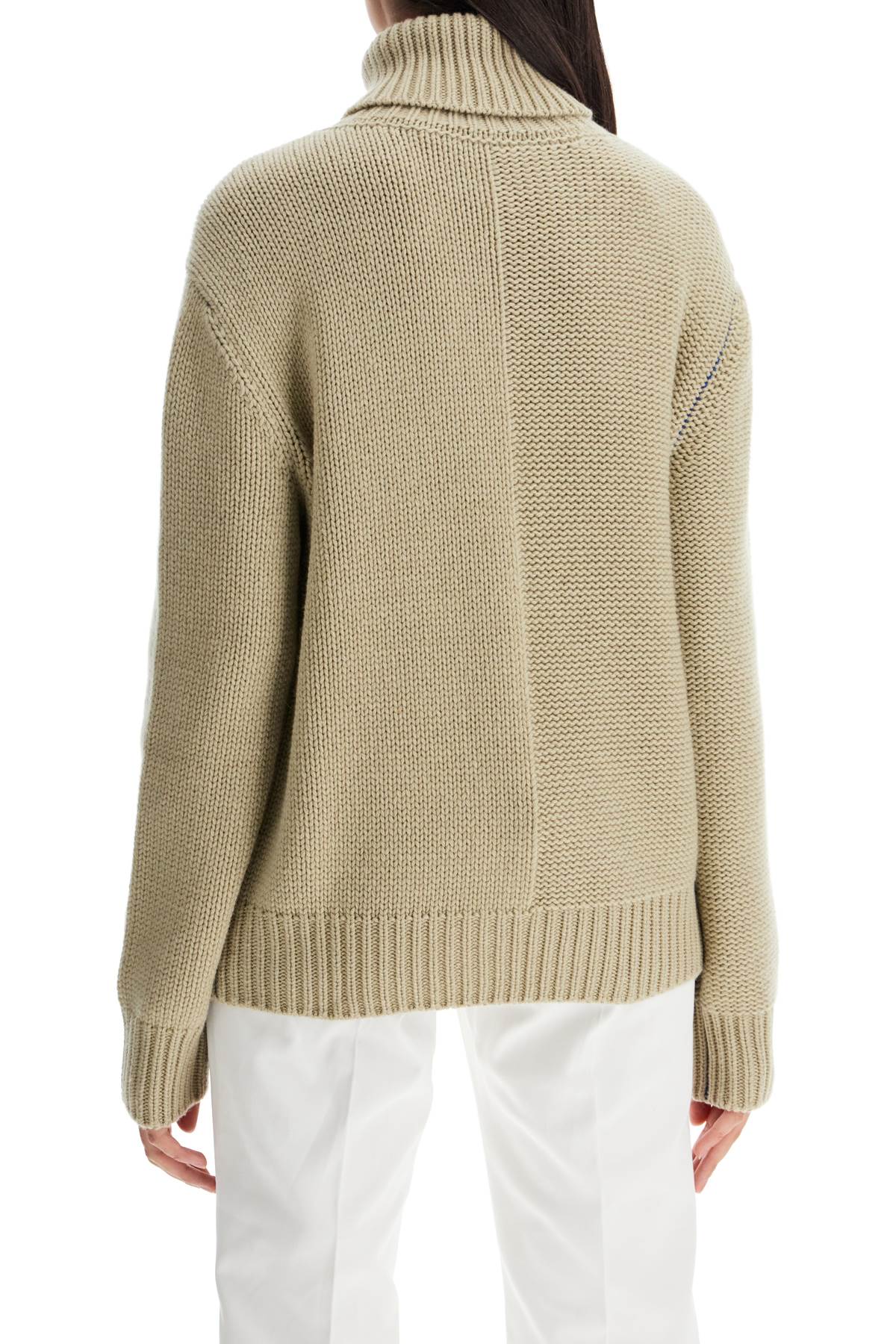 Burberry Cashmere Sweater With Ekd Design