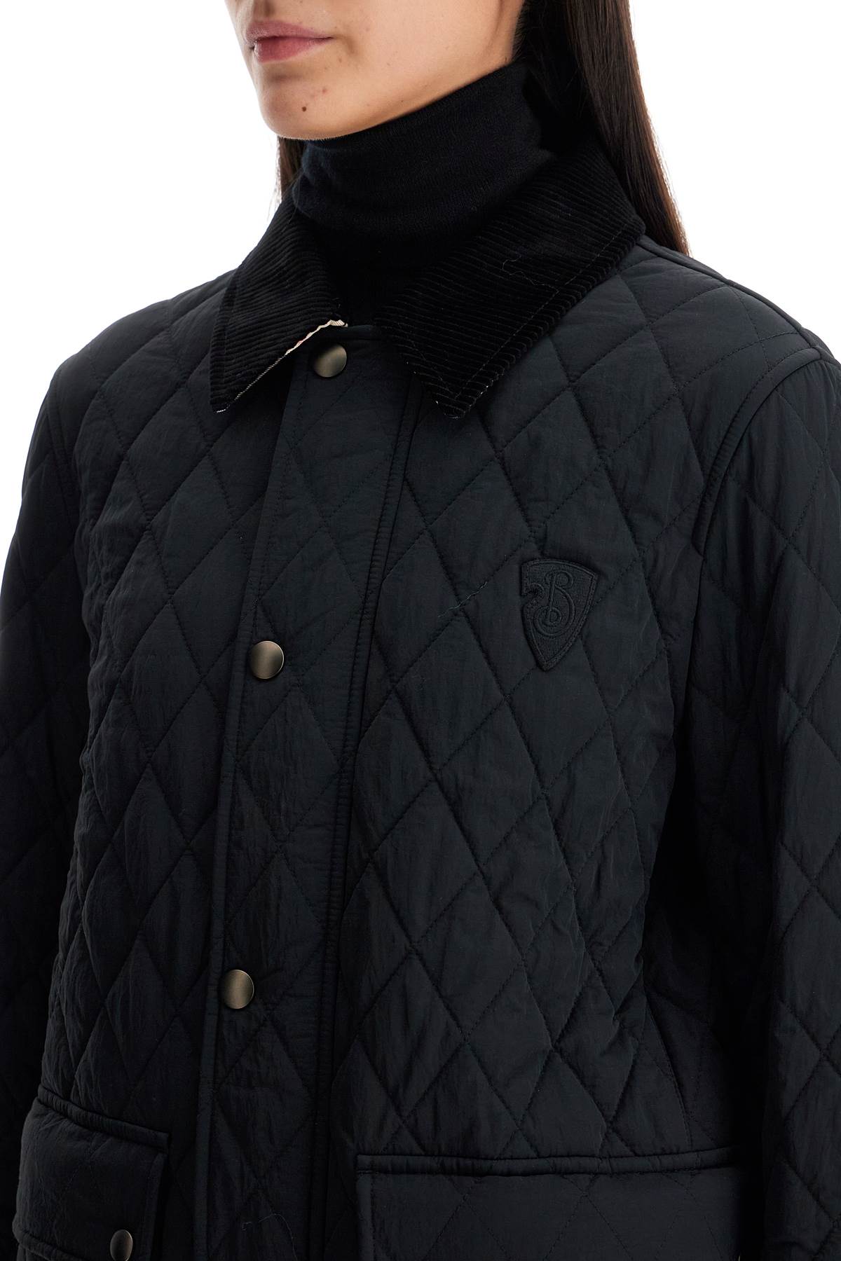 Burberry Quilted B Shield Jacket