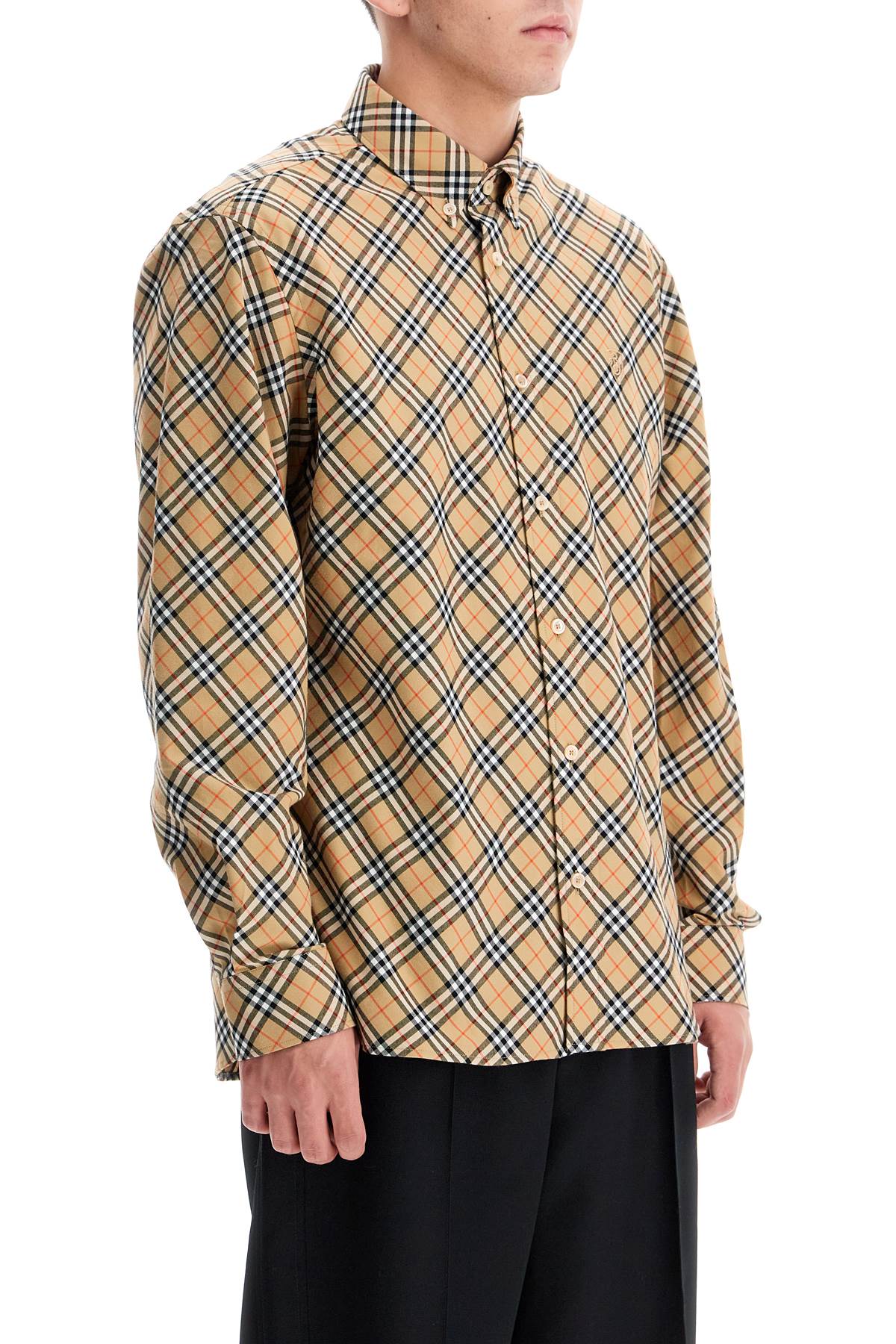 Burberry Ered Cotton Shirt