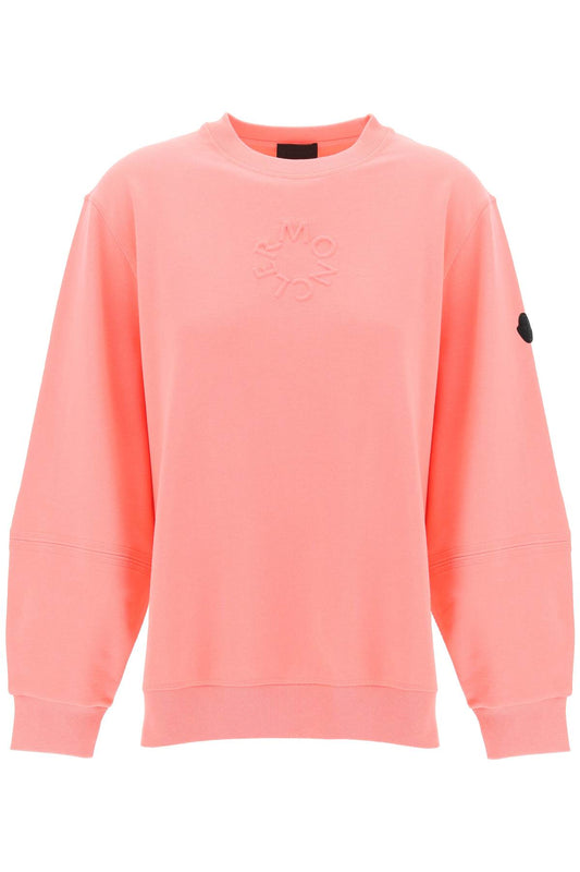 Moncler Crewneck Sweatshirt With Emb