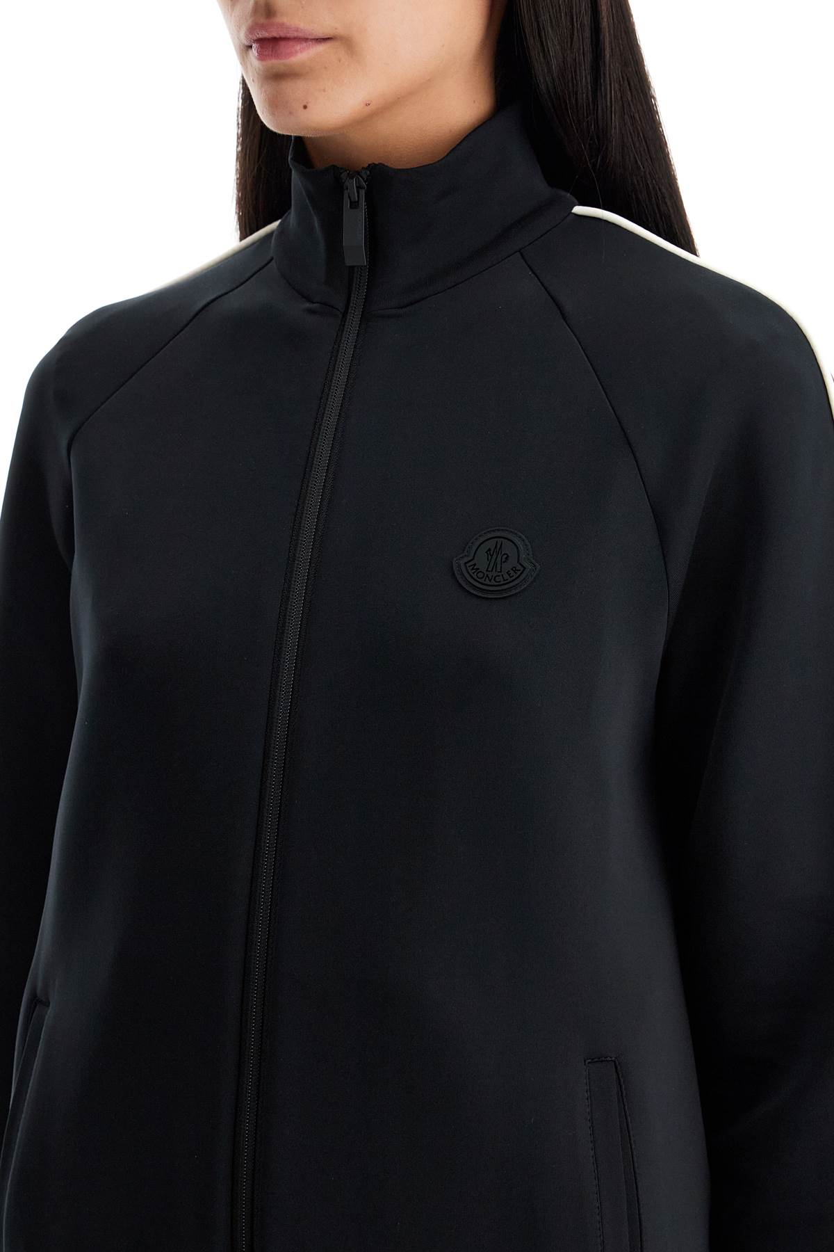 Moncler Zip-Up Sweatshirt In Scuba