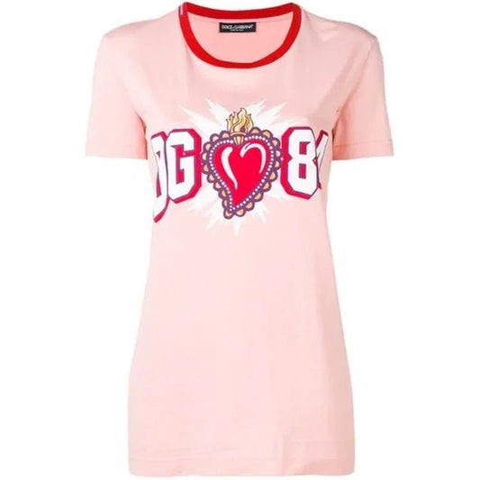 NWT Dolce & Gabbana DG 84 Sacred Heart Print T-Shirt