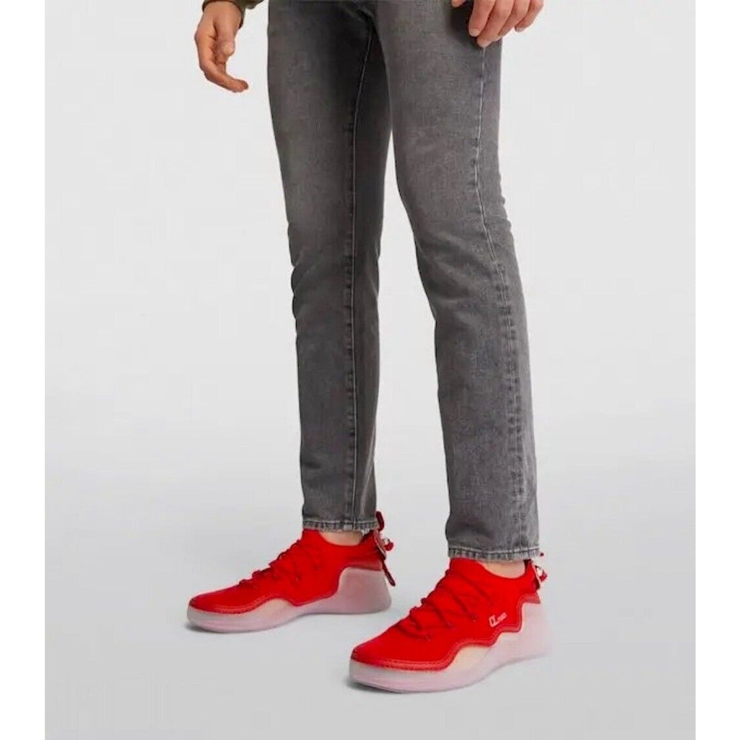 CHRISTIAN LOUBOUTIN Men's Arpoador Low-top Sneakers Red 41