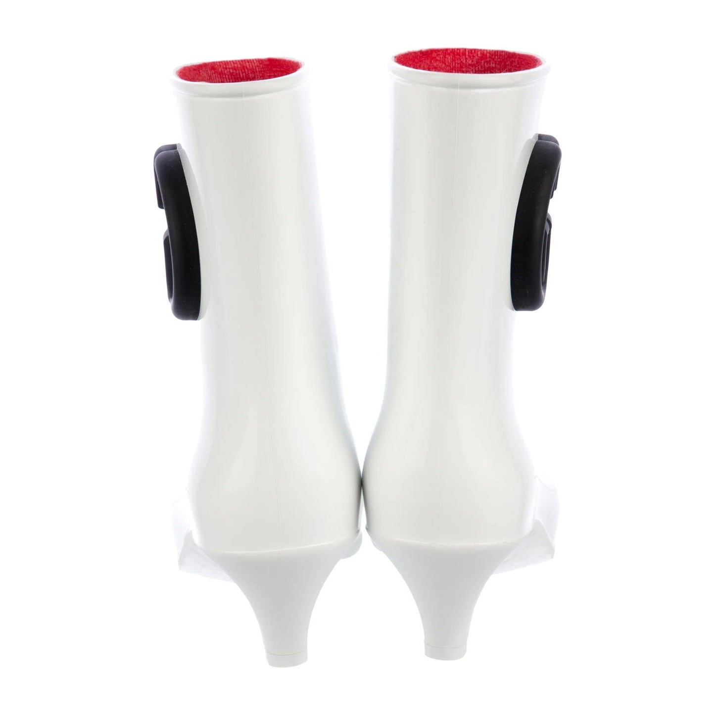 Gucci Women's Rubber ankle Rain Boot with Interlocking G