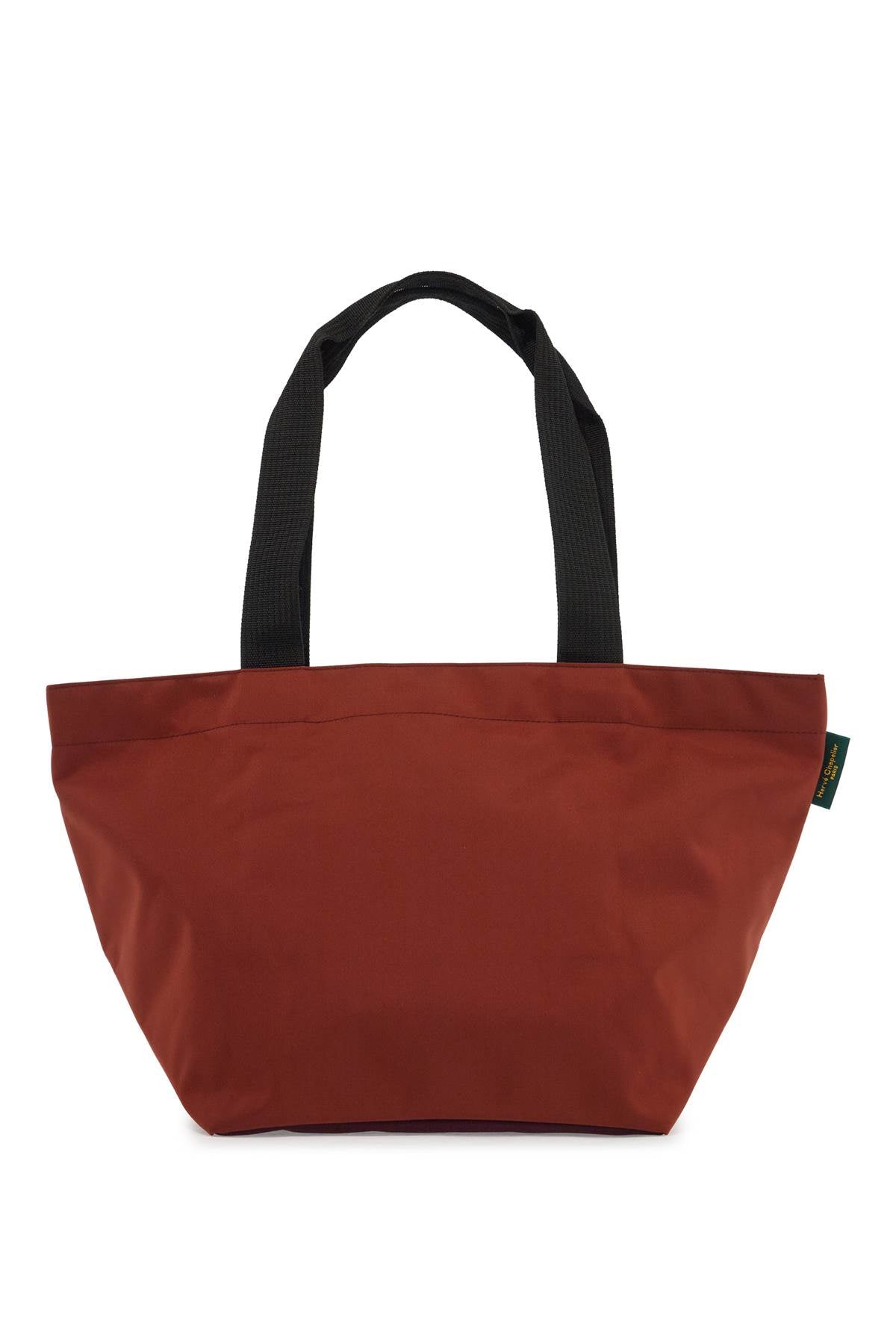 Herve Chapelier Large Two Tone Tote Bag