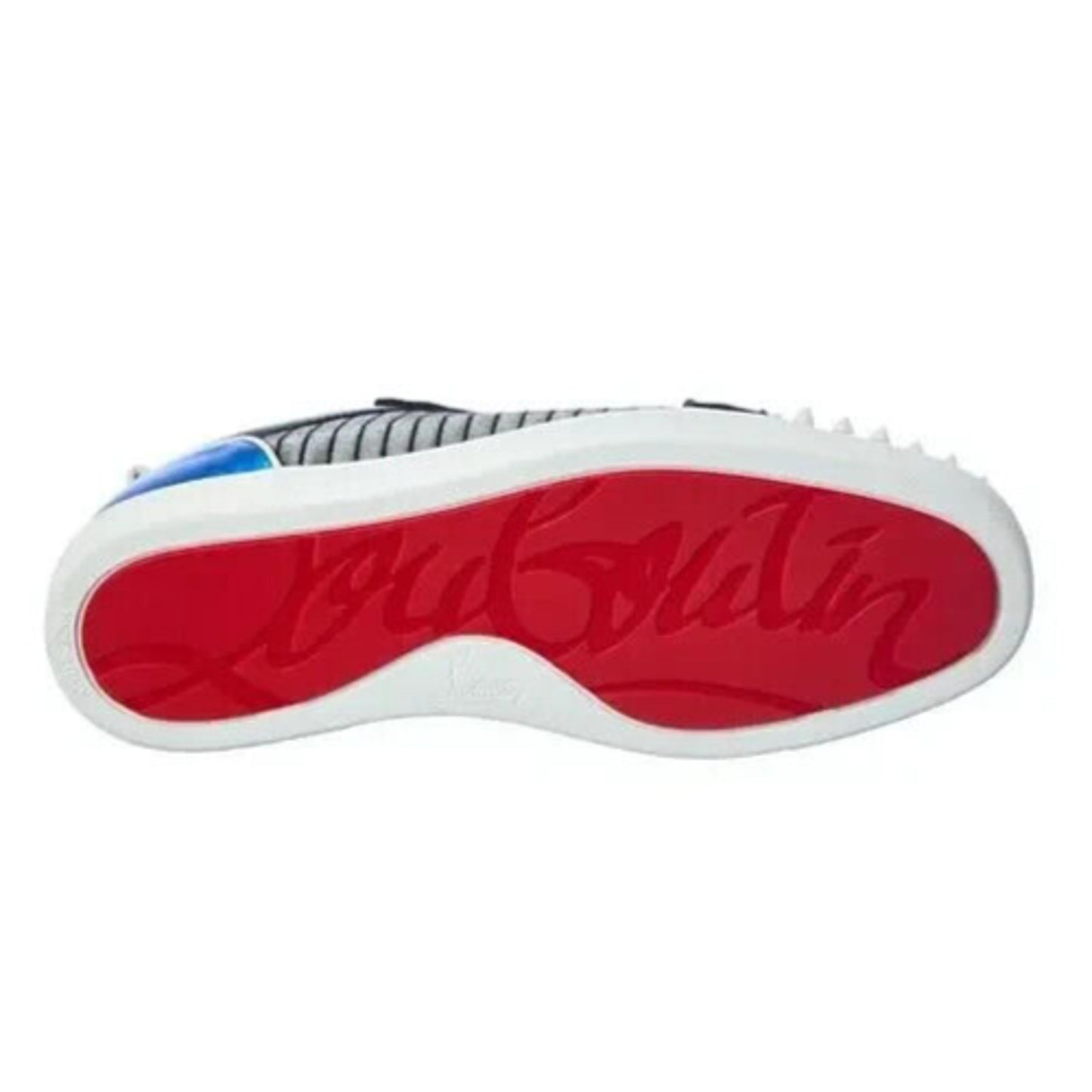 Christian Louboutin Louis Junior Spikes Orlato Leather Sneakers 40.5 EU 7.5 US