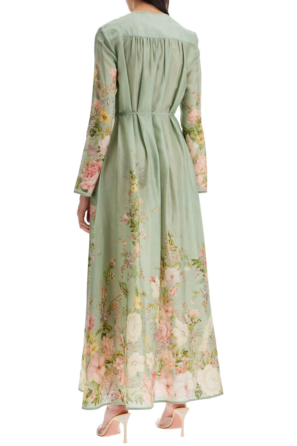 Zimmermann Long Waverly Charmeuse