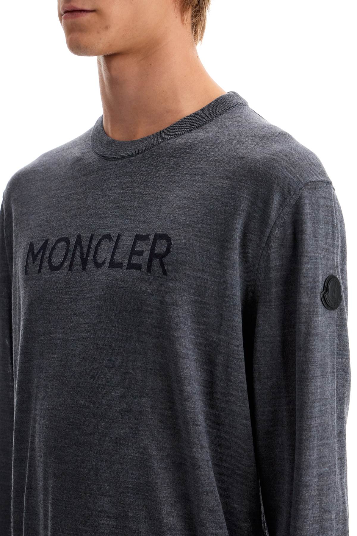 Moncler Lightweight Wool Pullover Sweater