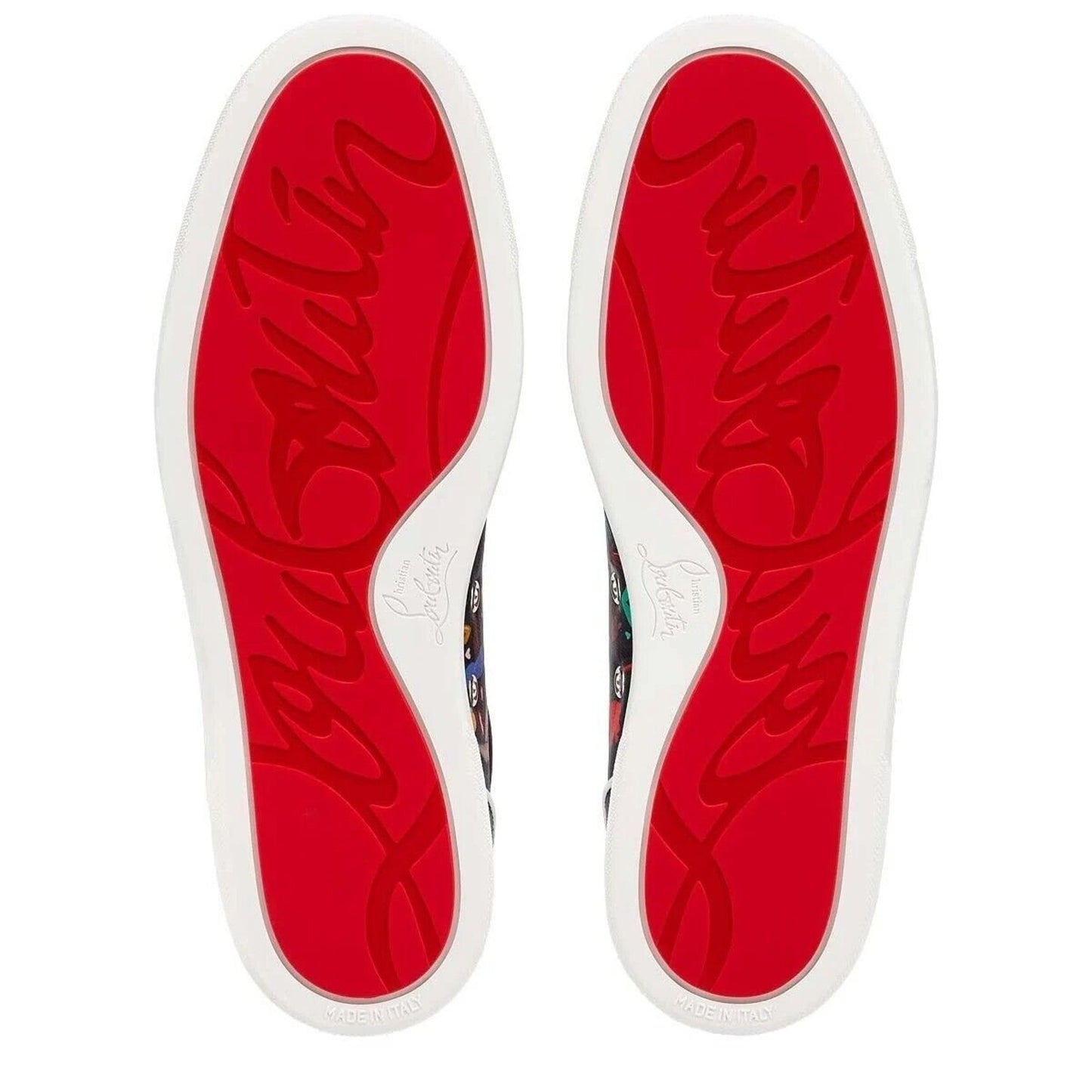 Christian Louboutin Louis Jr Spikes Dr Bored Limited Sneakers Multi