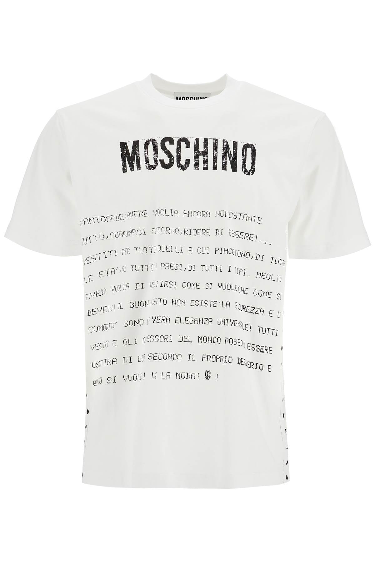 Moschino T-Shirt With Lettering Print