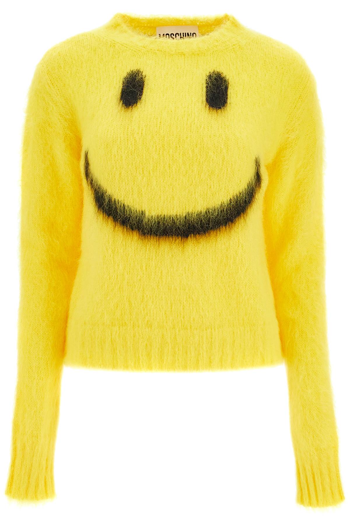 Moschino Mohair Smiley Pullover