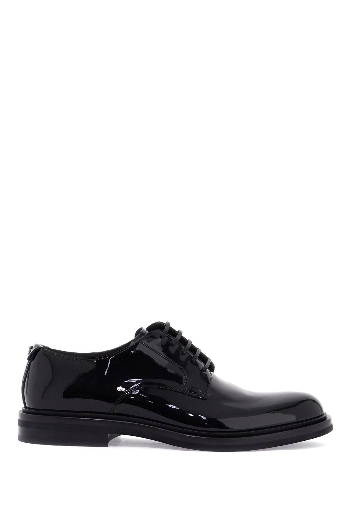 Dolce & Gabbana Lace-Up Patent Leather Derby