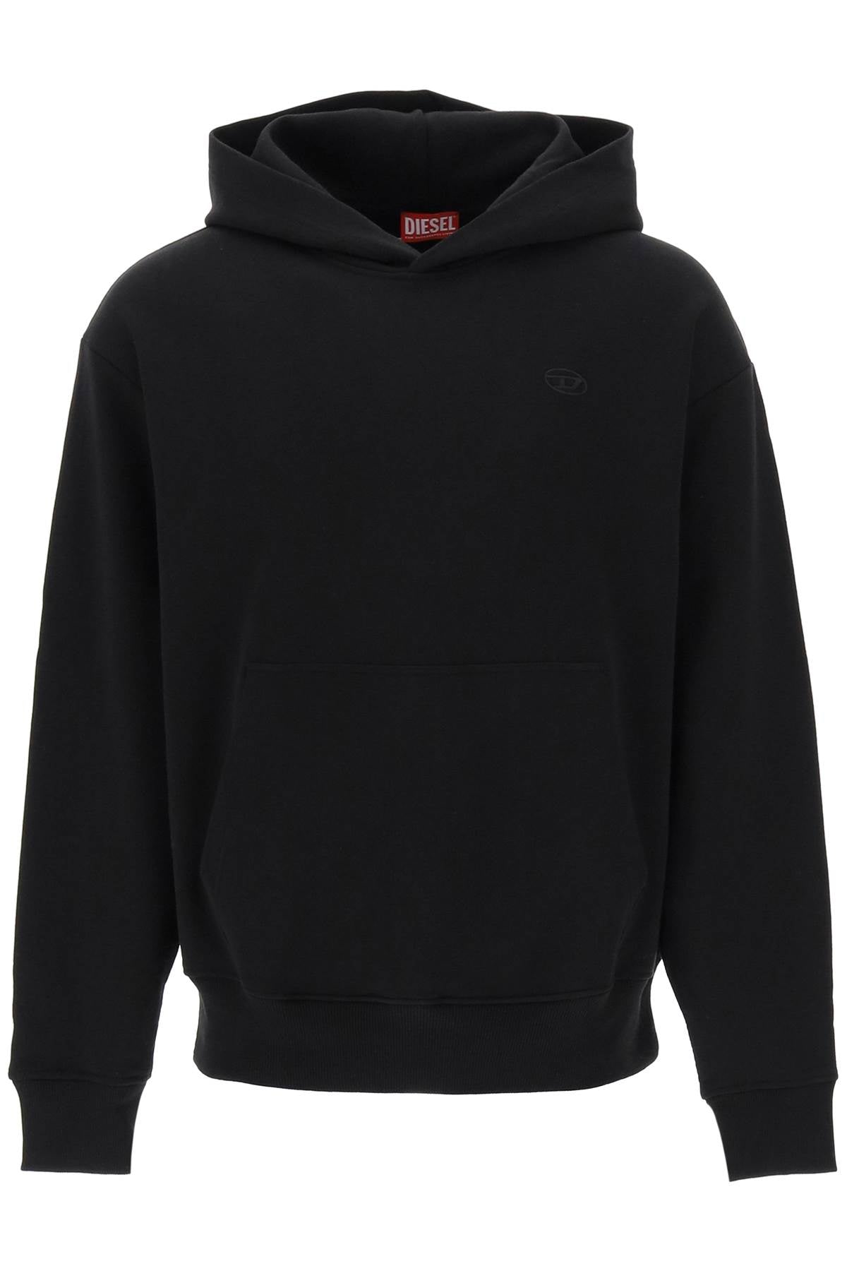 Diesel Logo Embroidered Hoodie